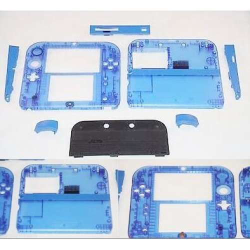 nintendo 2ds clear shell