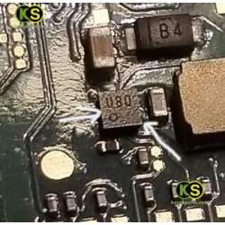 Nitendo switch lite Backlight U80 9pin light control ic replacement