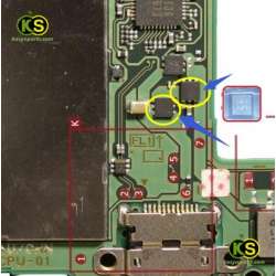 nintendo switch board component SN1 H8 Mosfet Small Signal 