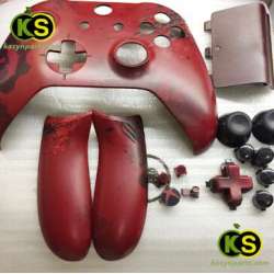 Replacement full shell grips back buttons kits for Xbox One Gears of War 4 Crimson Omen Wireless Controller