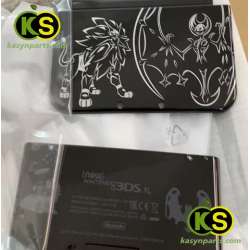  Pokémon Solgaleo Lunala Black Edition Top bottom shell case housing  replacement for New 3DS XL 
