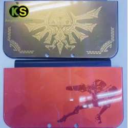 Nintendo New 3DS XL The Legend Of Zelda Hyrule edition Samus Edition Metroid front shell faceplate replacement