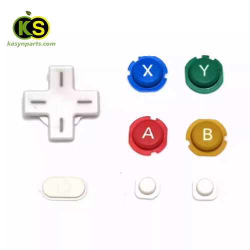 ABXY Dpad buttons for NEW 3DS 2015 Nintendo Silicone rubber pad replacement