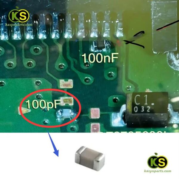 PS5 Playstation 5 HDMI Port Capacitor 100pf 1005 Capacitor  replacement