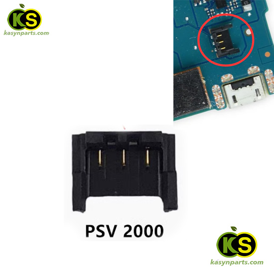 PS Vita 2000 slim board ZIF Connector Battery Socket Replacement