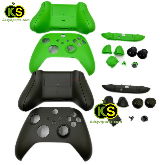 Original new Xbox Series X|S Controller Velocity Green Dpad Triggers Bumpers Buttons Grips Shell replacement