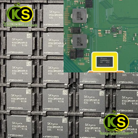 PS5 board GDDR6 SK Hynix H56CBM24MIR S2C