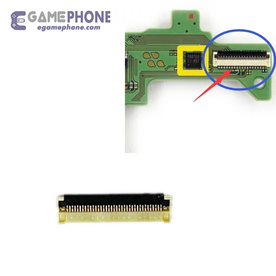 New 3DS XL (2015) motherboard Camera FPC ZIF connectors Cable Socket Clip Ribbon Connector Socket