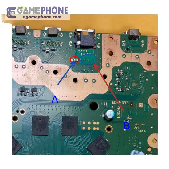 PS5EDM030baordEthernetPortsCapacitorResistor