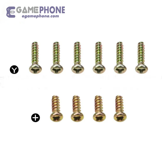 Gameboy Y Tri-Wing Screws Cross Screws for GB GBA GBC Game Console