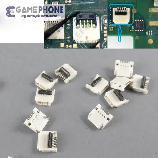 Replacement For NS Switch backlight FPC 4PIN Connector power plug socket motherboard connector