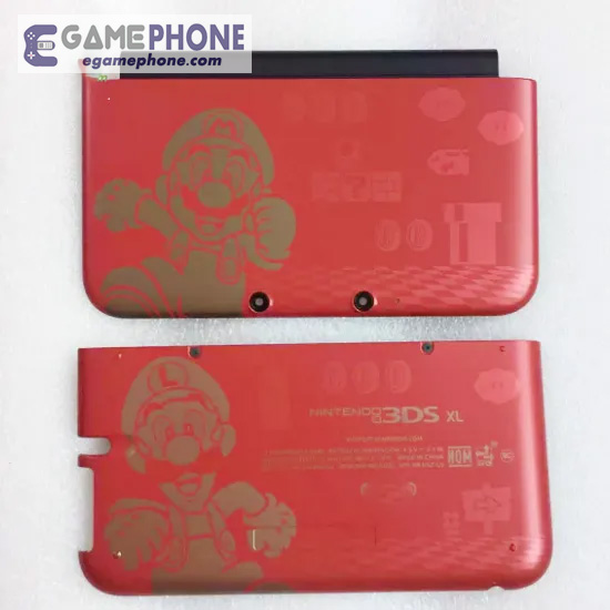 Nintendo 3DS XL Super Mario Bros 2 Gold Edition Replacement Housing Shell Parts