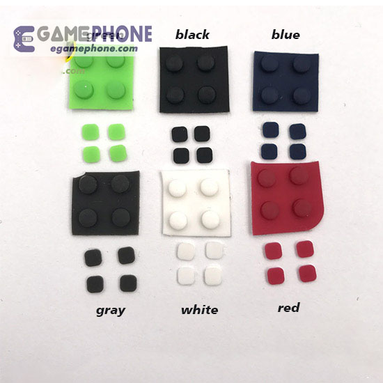 Screw Hole Bumpers Rubber Cover Plug for new 3ds xl
