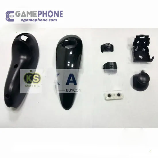Full Set Nintendo Wii Nunchuck Remote Controller Shell Case buttons conductive glue replacement