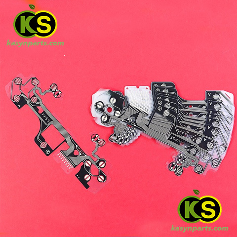 Conductive Film Keypad Flex Cable for PS5 V3.0 Controller Button Ribbon Circuit Board Replacement