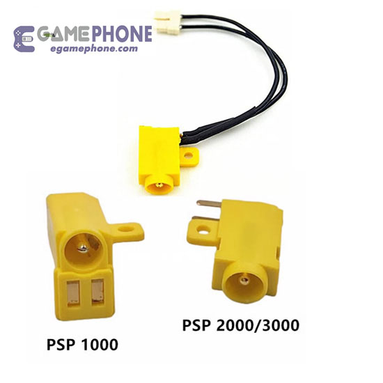 DC Power Charger Socket Jack Port For PSP 2000 200× PSP 3000 300× Handheld Replacement