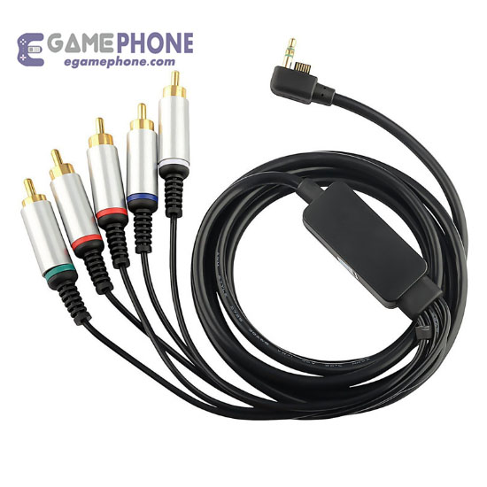 AV HD Component Audio Output Video Cable HDTV Composite Cable Adapter for PSP2000 3000