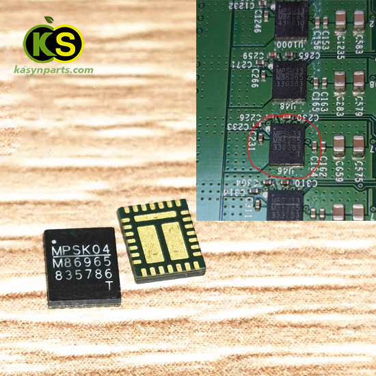 xbox series x board MPS MP86965 Switching Voltage Regulators Mosfets Driver