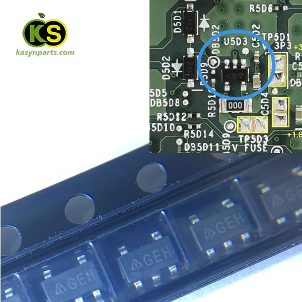 Xbox one s Board markings GEH U3D6 U5D3 SOT23-5 LDO Voltage Regulators