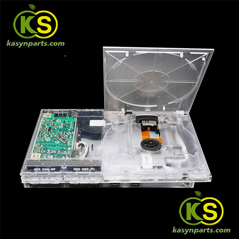 Full Housing Shell Clear Cover Replacement For PS2 Slim SCPH 7XXXX 9XXXX Console - Image 3