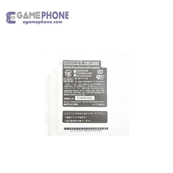PSP1000 sticker Seal PSP2000 PSP3000 labeling battery label warranty label barcode - Image 3