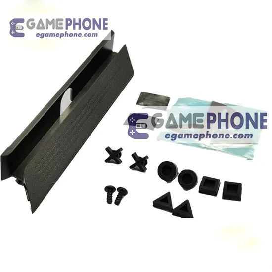 ps4 pro custom top Bottom Full Console Black shell label screw replacement - Image 3