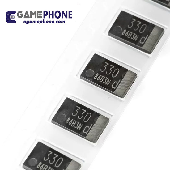 330UF 2V SMD Solid Polymer Capacitor for XBOX SERIES X S Board