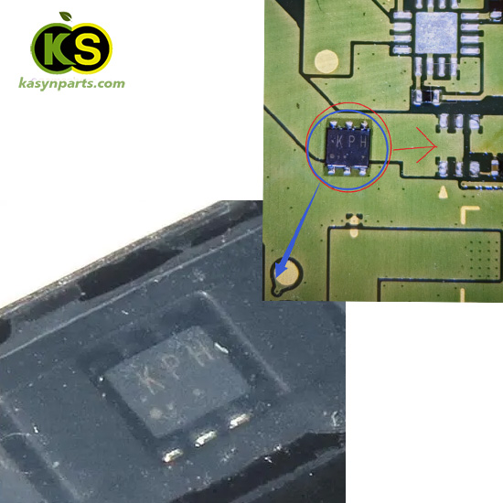 NEW 3DS XL Board marking KPH Small Low ON resistance MOSFETs SOT363