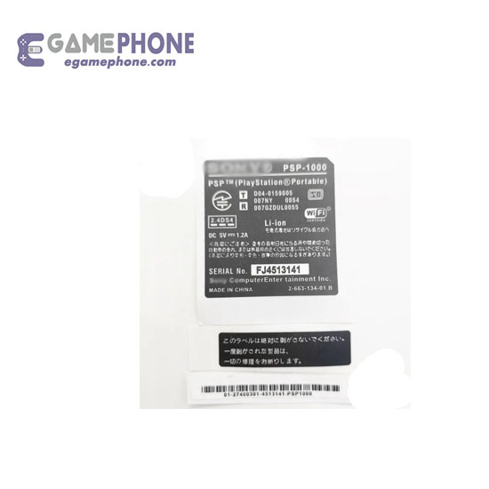PSP1000 sticker Seal PSP2000 PSP3000 labeling battery label warranty label barcode - Image 8