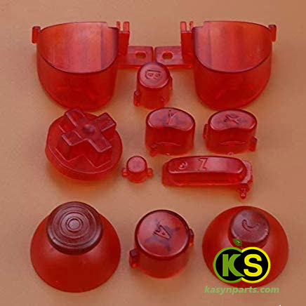 Custom Buttons ABXYZ Thumbstick Cap Joystick Dpad Buttons for Nintedno Gamecube NGC Controller - Image 18