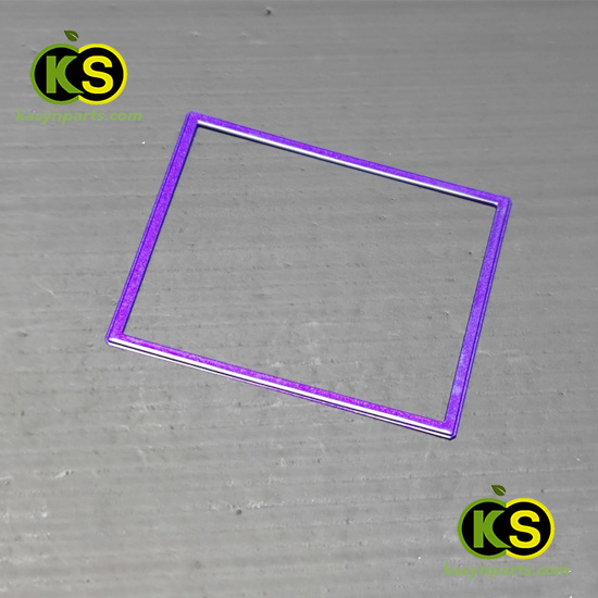 Nintendo 3DS Housing Shell purple Bottom Screen Frame Original new replacement