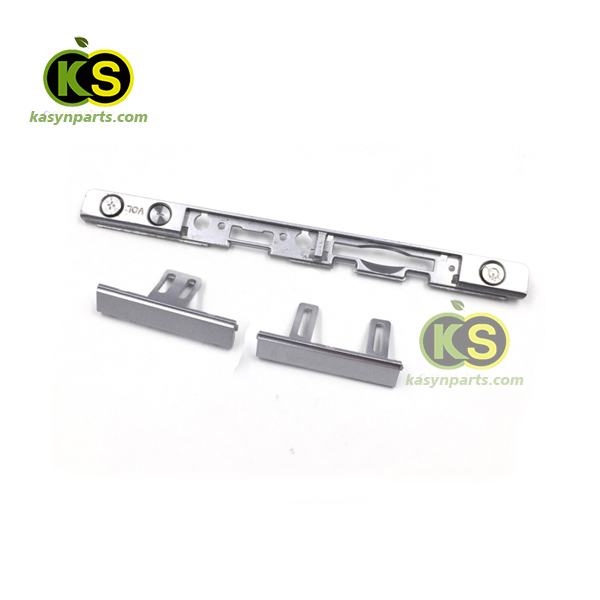 PS Vita 1000 Volume Button Bar Card Slot Cover Silver Frame Replacement
