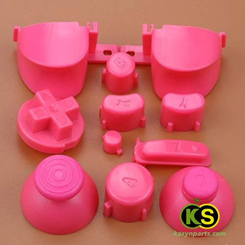 Custom Buttons ABXYZ Thumbstick Cap Joystick Dpad Buttons for Nintedno Gamecube NGC Controller - Image 16