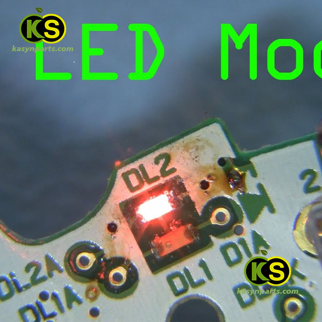 Gameboy Advance GBA Power LED DL1 SMD Transparent lens