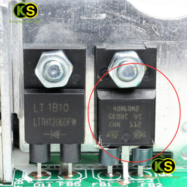 ps5 power supply Component mosfet STM 40N60M2 TO-220F 650V