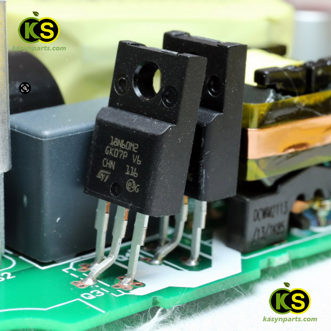 ps5 power supply Switchers mosfet 18N60M2 replacement