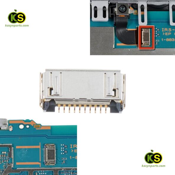 ps vita psv1000 Camera Card Slot flex cable socket Plug Connector port Interface Jack