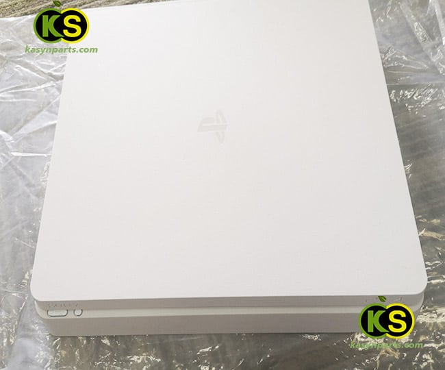 ps4 slim white top buttom replacement shell case housing cover custom