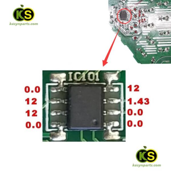 PS5 power supply ADP400DR IC101 Integrated Circuit Switching Regulator SOP8 replacement