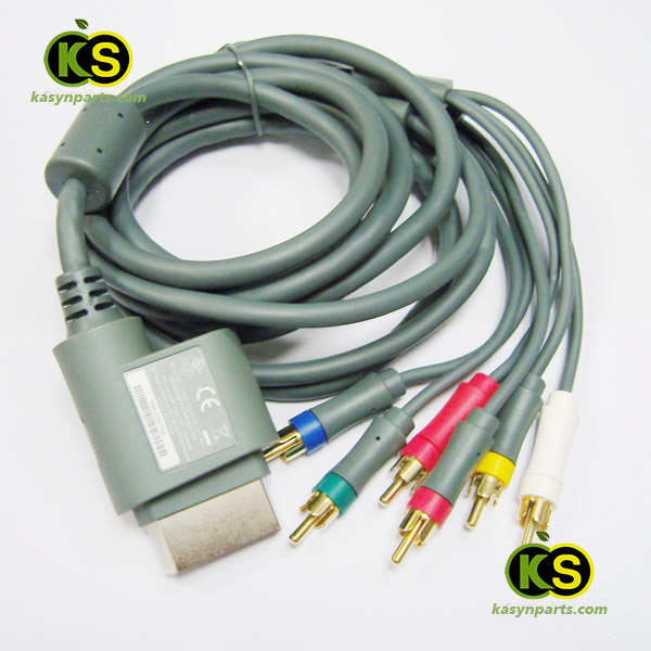 Original HDTV HD AV RCA Component Cable Cord For Xbox 360 / XBOX 360 Slim