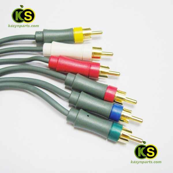 Original HDTV HD AV RCA Component Cable Cord For Xbox 360 / XBOX 360 Slim - Image 2