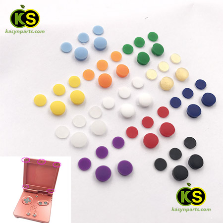 GBA SP Screw Hole Bumpers Rubber Cover Plug for Gameboy Advance SP