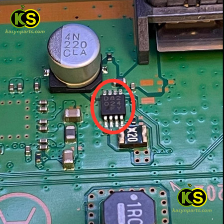 ps4 motherboard D82024 Limit Hight Side Switch termination regulators IC sop8