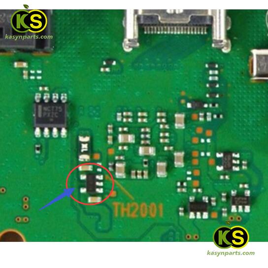 PS4 motherboard SAB001 hdmi circuit voltage regulator