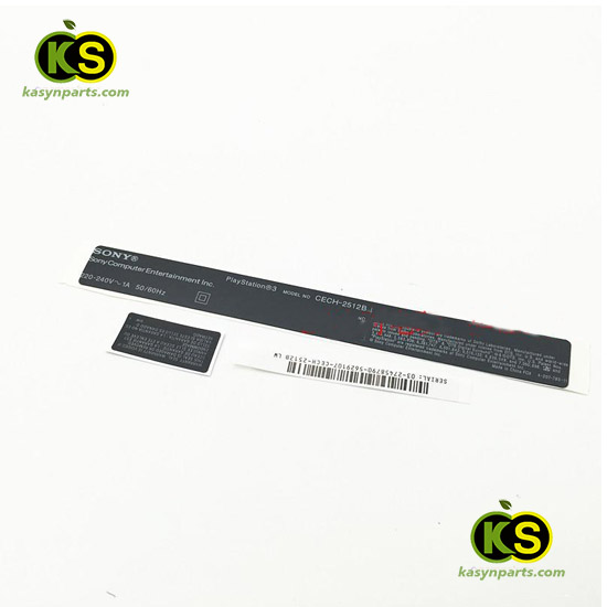 SONY PS3 CECH-2512B 3012A Housing Shell Sticker Label Seals