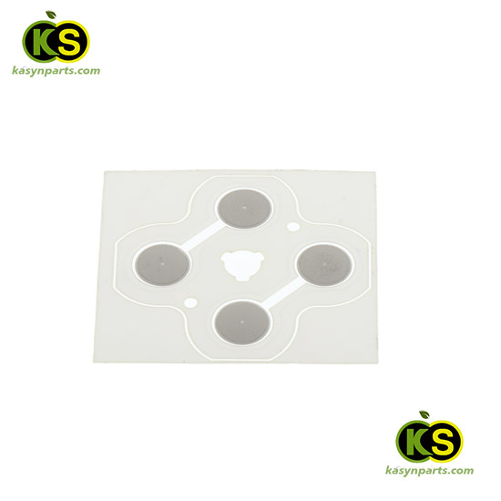 Conductive sticker pad for New 3DS ABXY button contacts