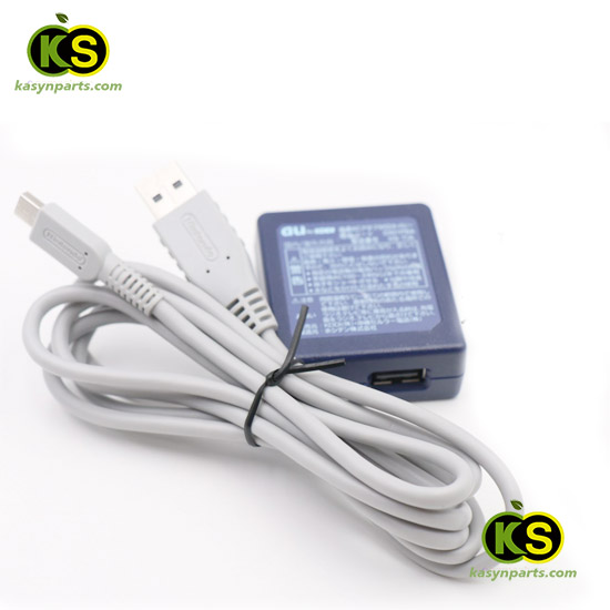 Original new 3ds  3dsxl 3DS ndsi AC Adapter Charger USB Charger Cable Charging Data SYNC Cord Wire