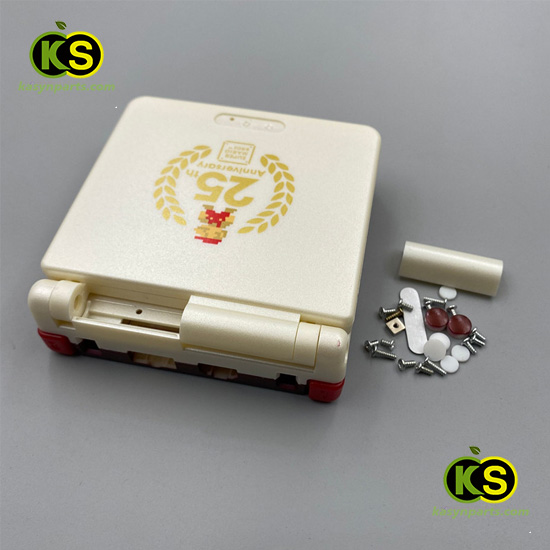 GBA SP 25th Anniversary Custom Replacement Shell For Gameboy Advance GBA SP