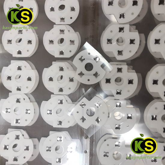 Original New Dpad Key Button Metal Patch D Pad Abxy Conductive Film Metal Dome Snap for Xbox series x/s controller