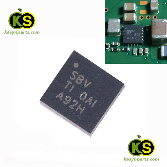 Marking SBV SMD QFN-16 switching regulator ps4 slim motherboard